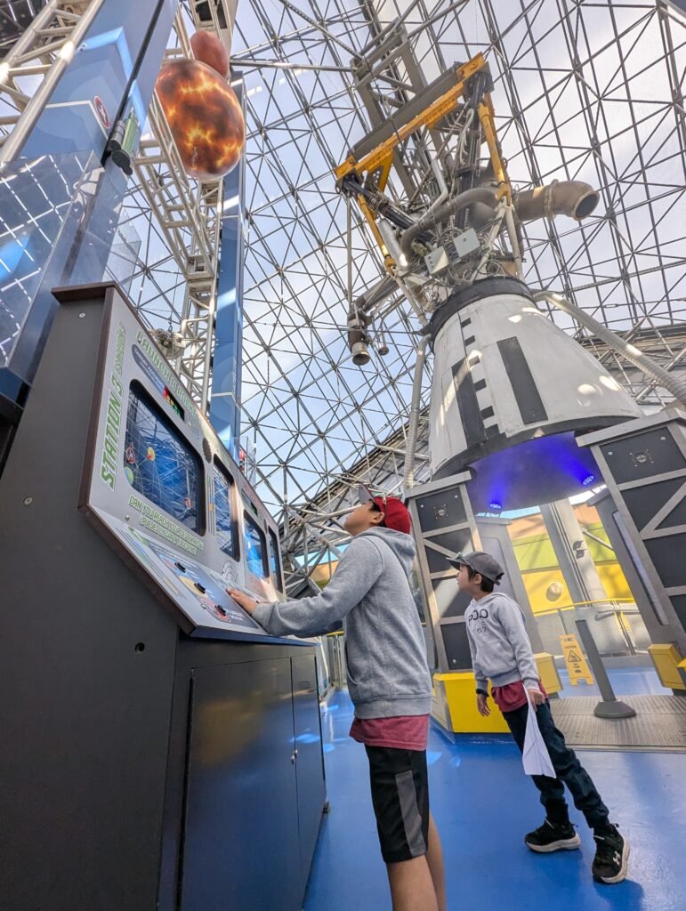 My Kids at the Roclet Lab at Discovery Cube Orange County